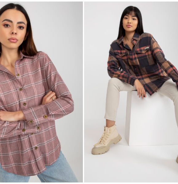 Ladies plaid shirt wholesale – a great return of the autumn hit!