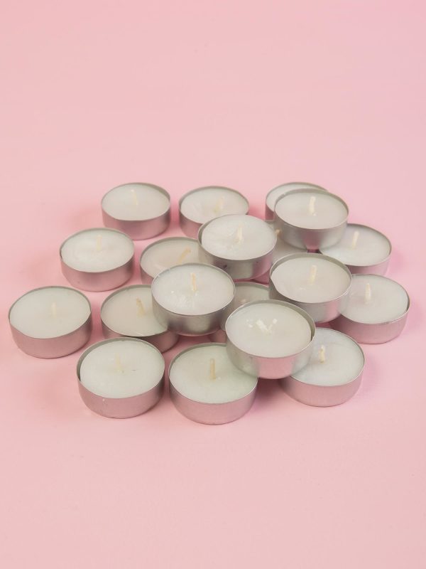 Wholesale Unscented Tealight Candles 50 pcs