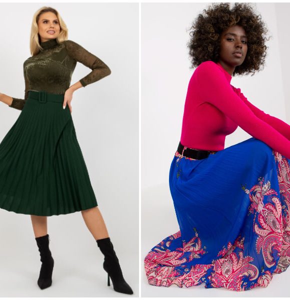 Pleated skirts wholesale – see the collection for autumn and winter