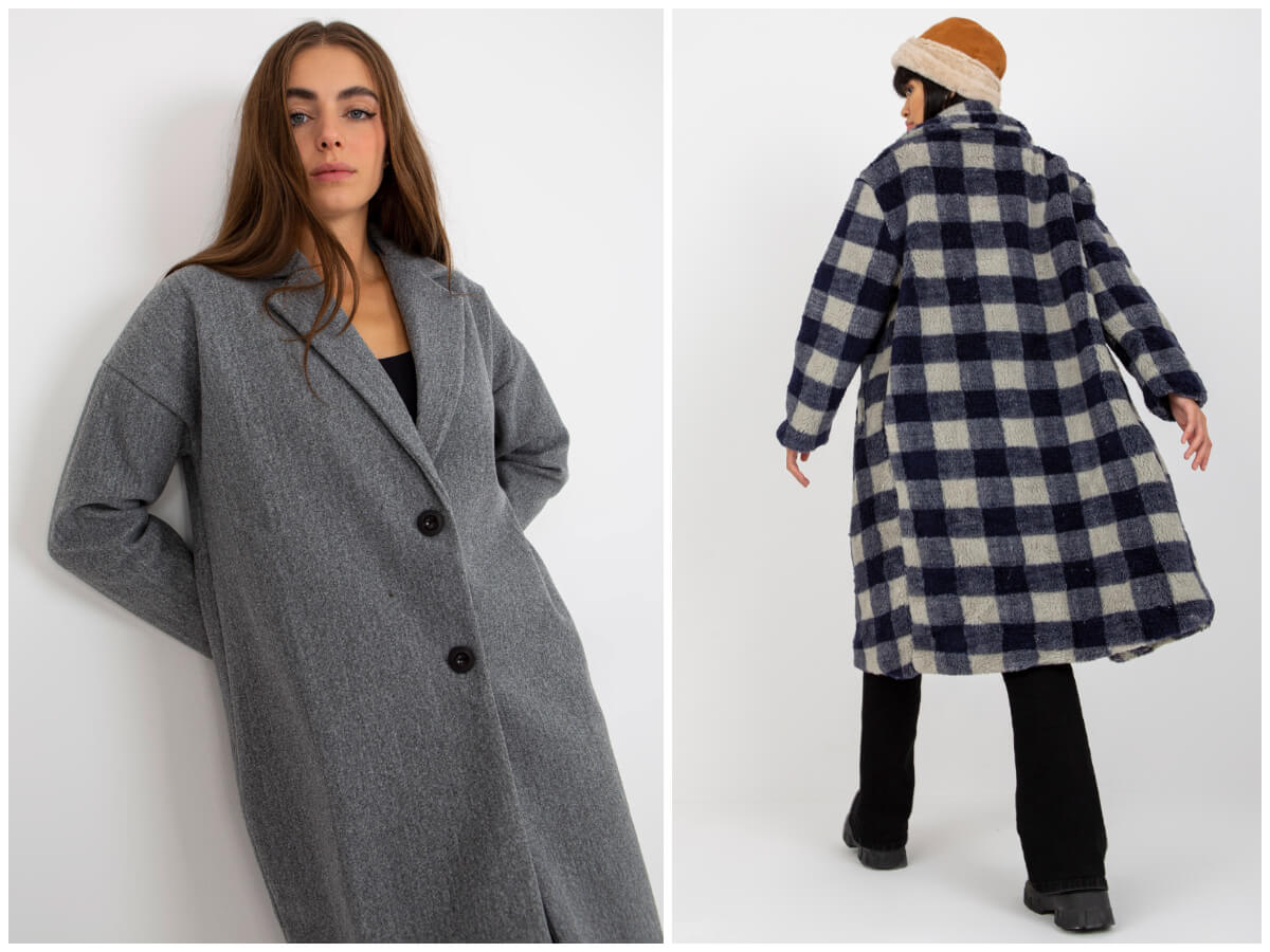 Oversized women’s coat for winter – find your ideal model