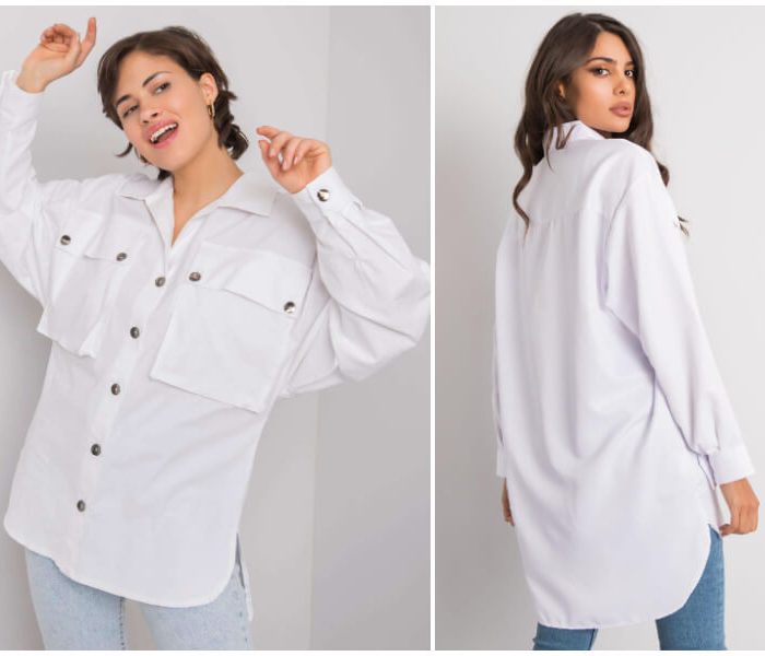 Wholesale clothing white women’s shirt – a classic for work and from the holiday