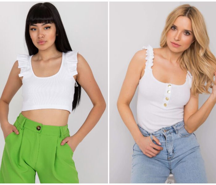 White top wholesale clothing – a classic base for many looks