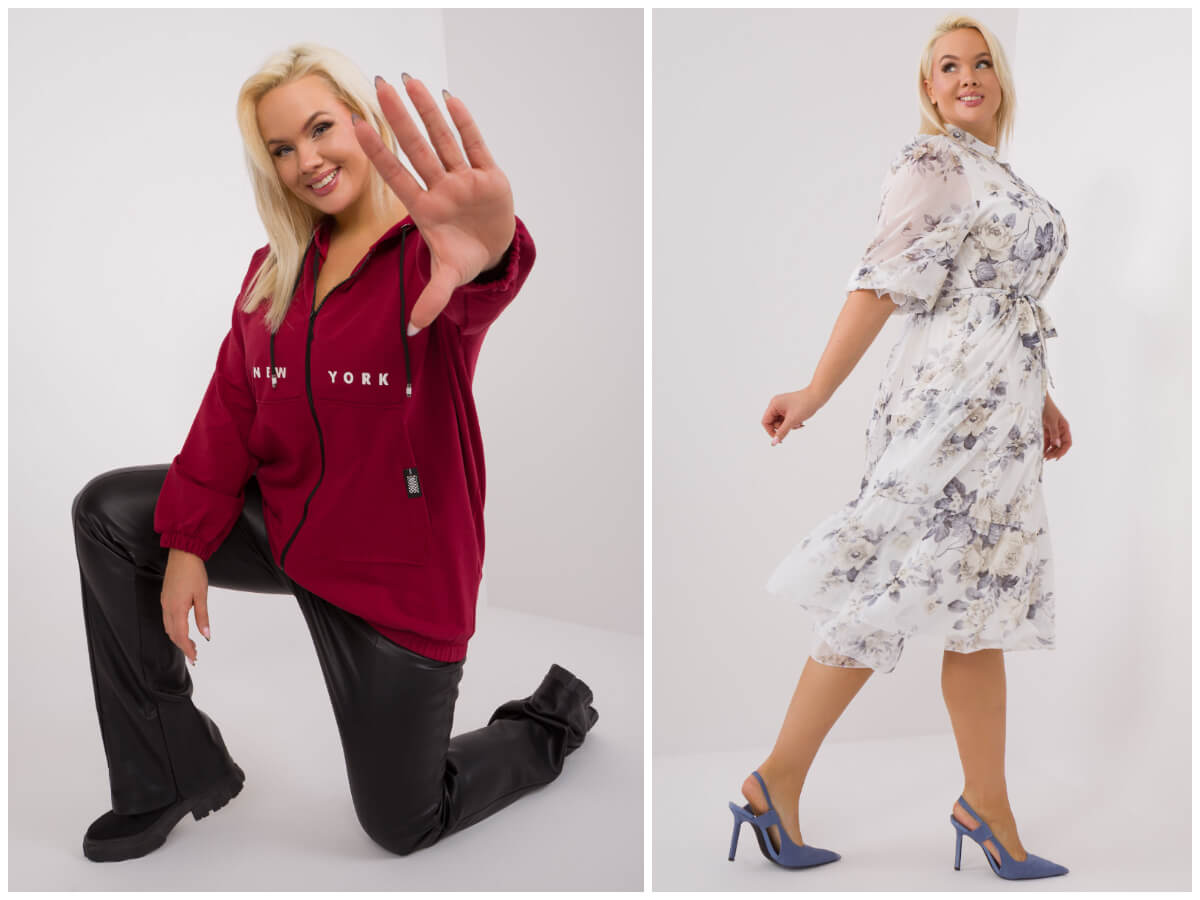 Plus size clothes cheap – bet on trends at a reasonable price