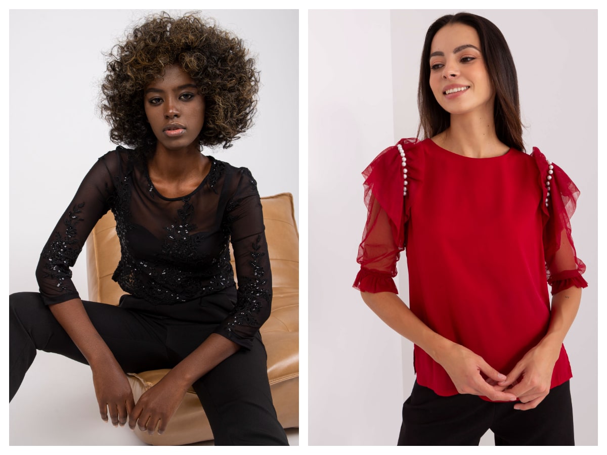 Elegant blouse for the holidays – check out stylish trends