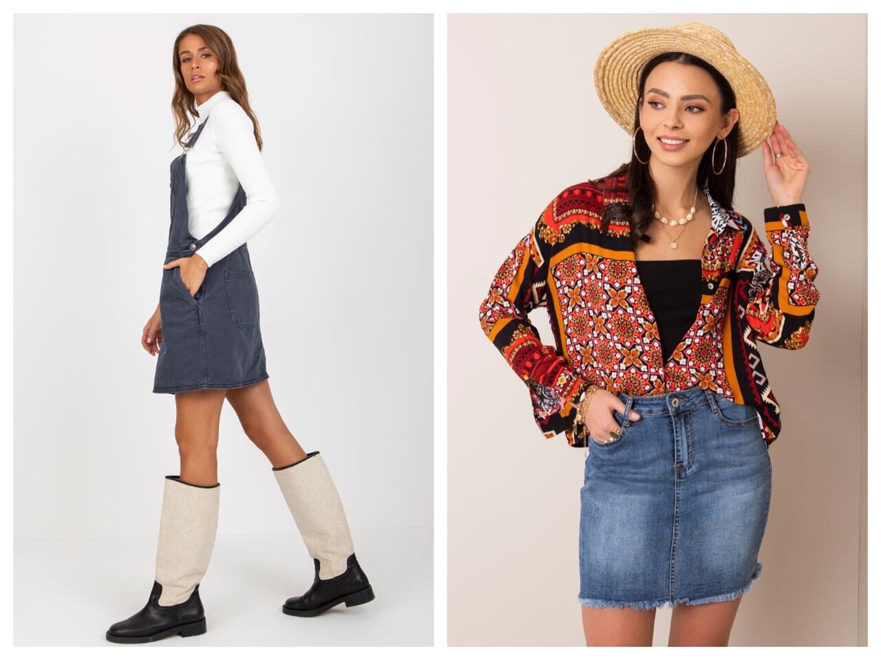 Denim skirt – we review fashion hits