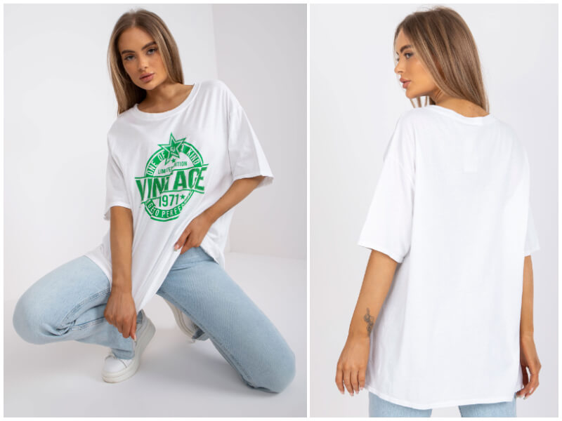 Oversized t shirt – discover the collection of loose shirts from wholesale