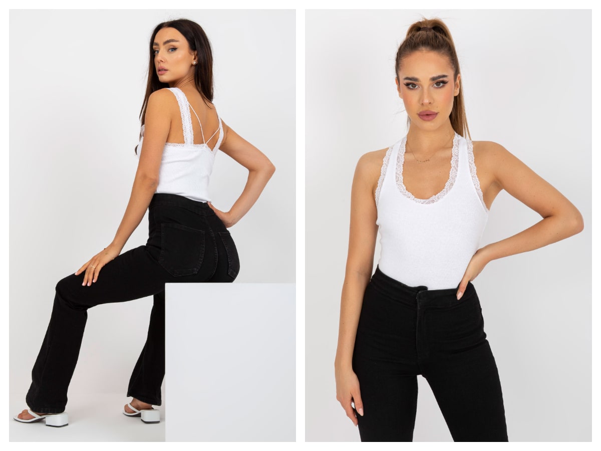 White top basic – indispensable in the wardrobe of every woman