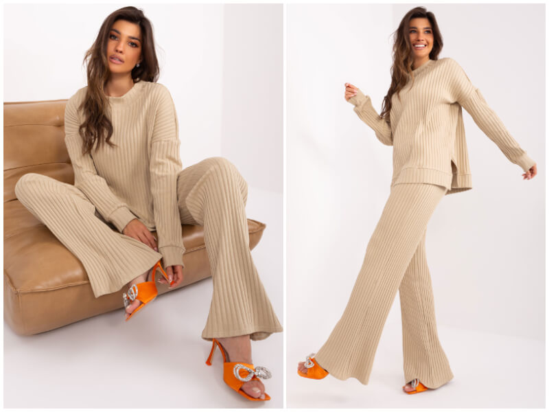 Knitted set – discover new models for spring