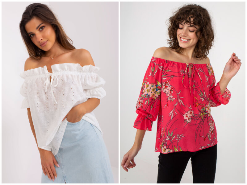 Spanish blouse – a breath of spring collection from wholesale