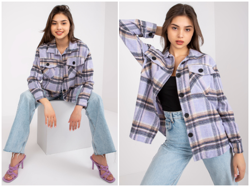 Women’s plaid shirt – models for spring and summer