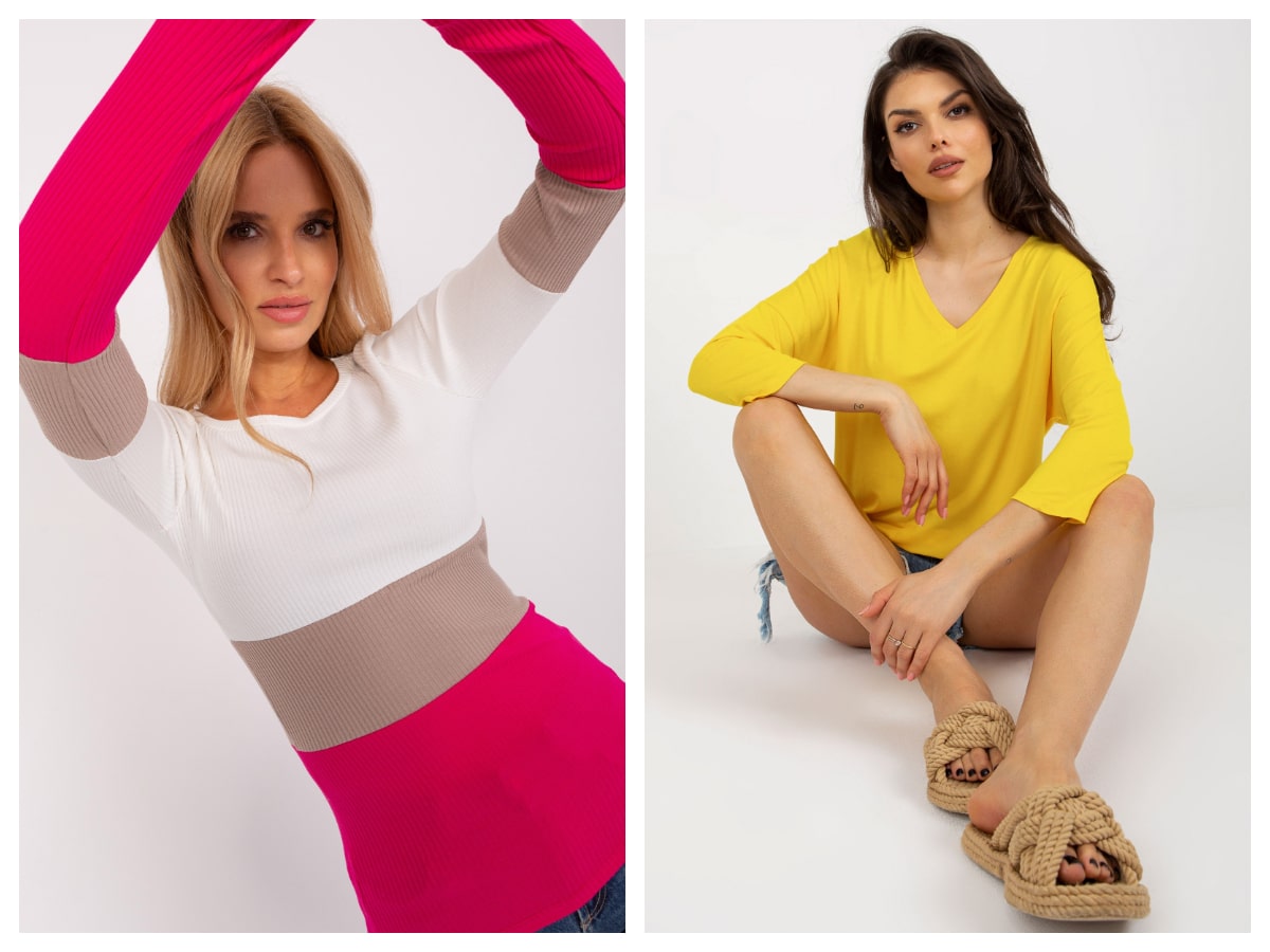 Basic blouses with long sleeves – a key element of women’s wardrobe