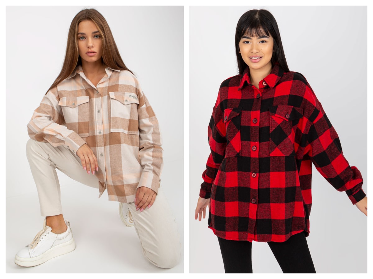 Women’s plaid shirt – classics and style in one