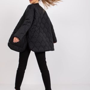 Wholesale Black transition jacket with quilting Callie RUE PARIS