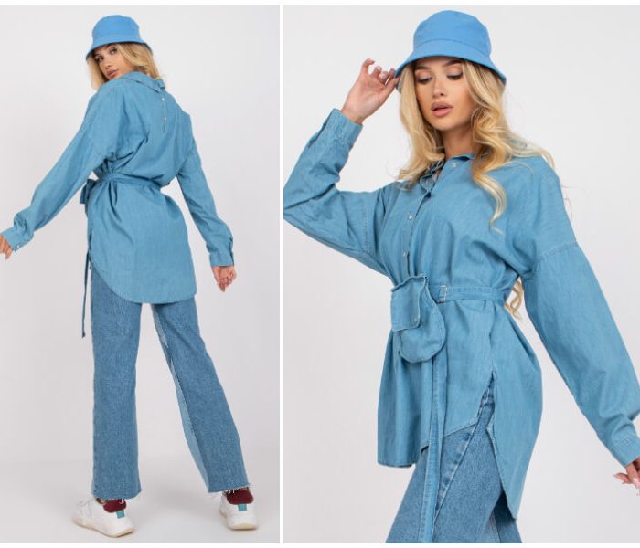 Women’s denim shirt – an iconic element of spring looks