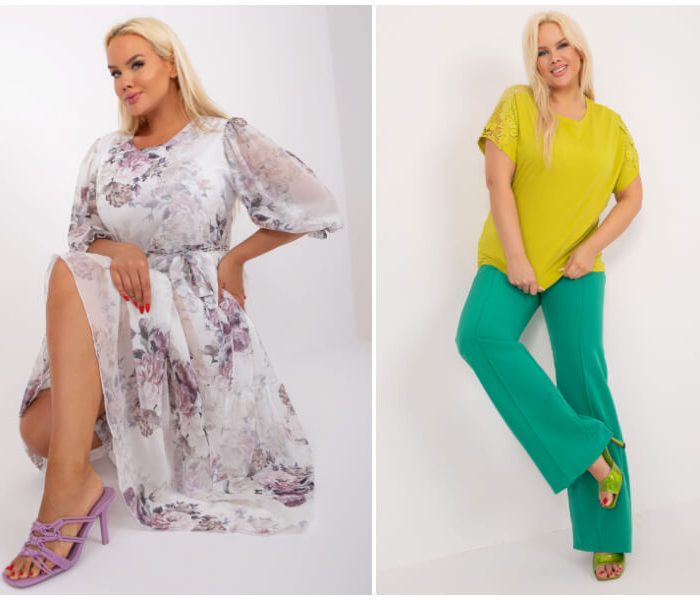 Trendy plus sizes – new plus size collection in wholesale!