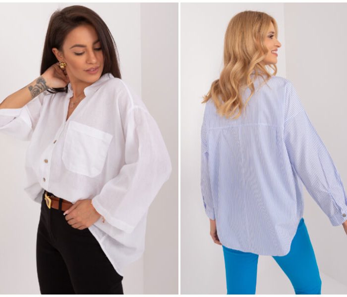 Fashionable oversized shirt – how to wear it in spring?