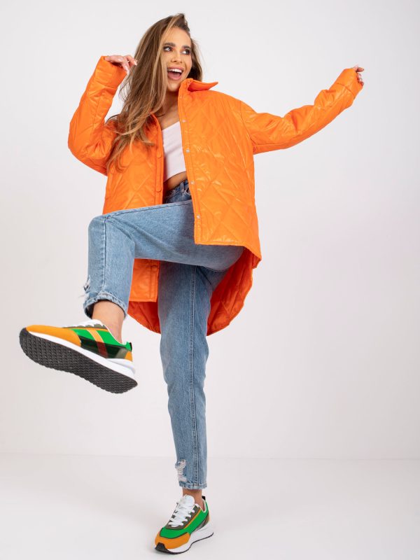 Wholesale Orange Transitional Jacket for Women Callie RUE PARIS