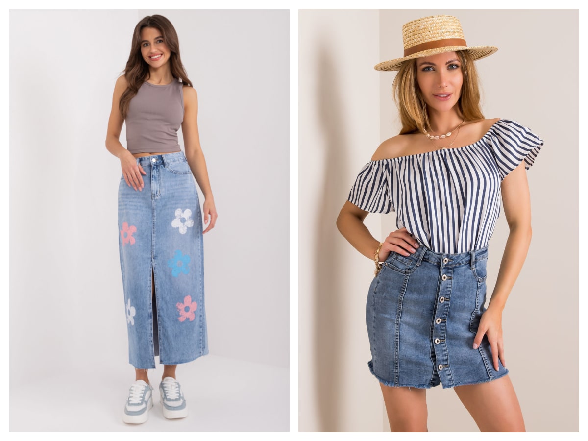 Denim skirt – find out fashionable options