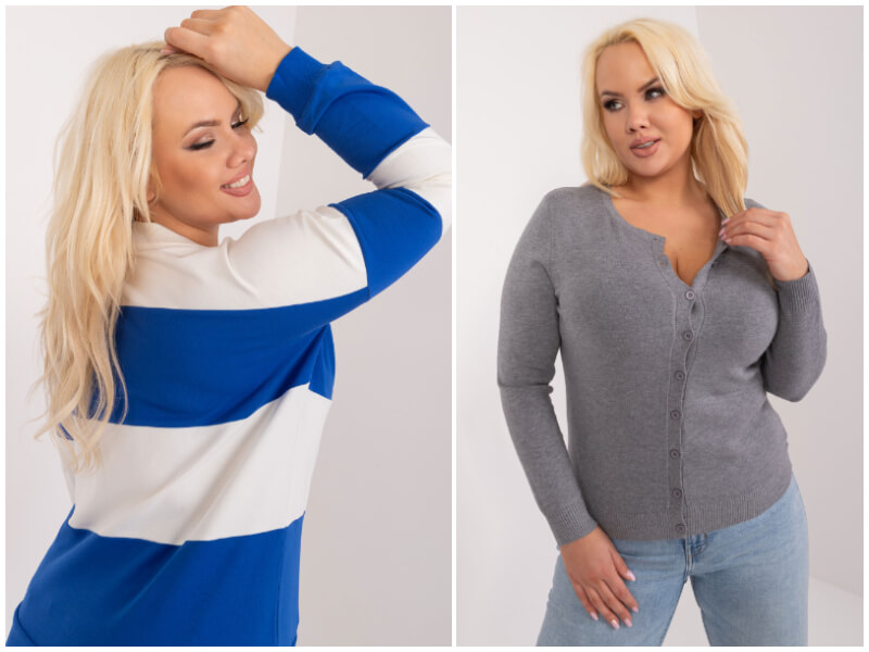 Trendy plus sizes – a new collection of plus size clothing in wholesale!