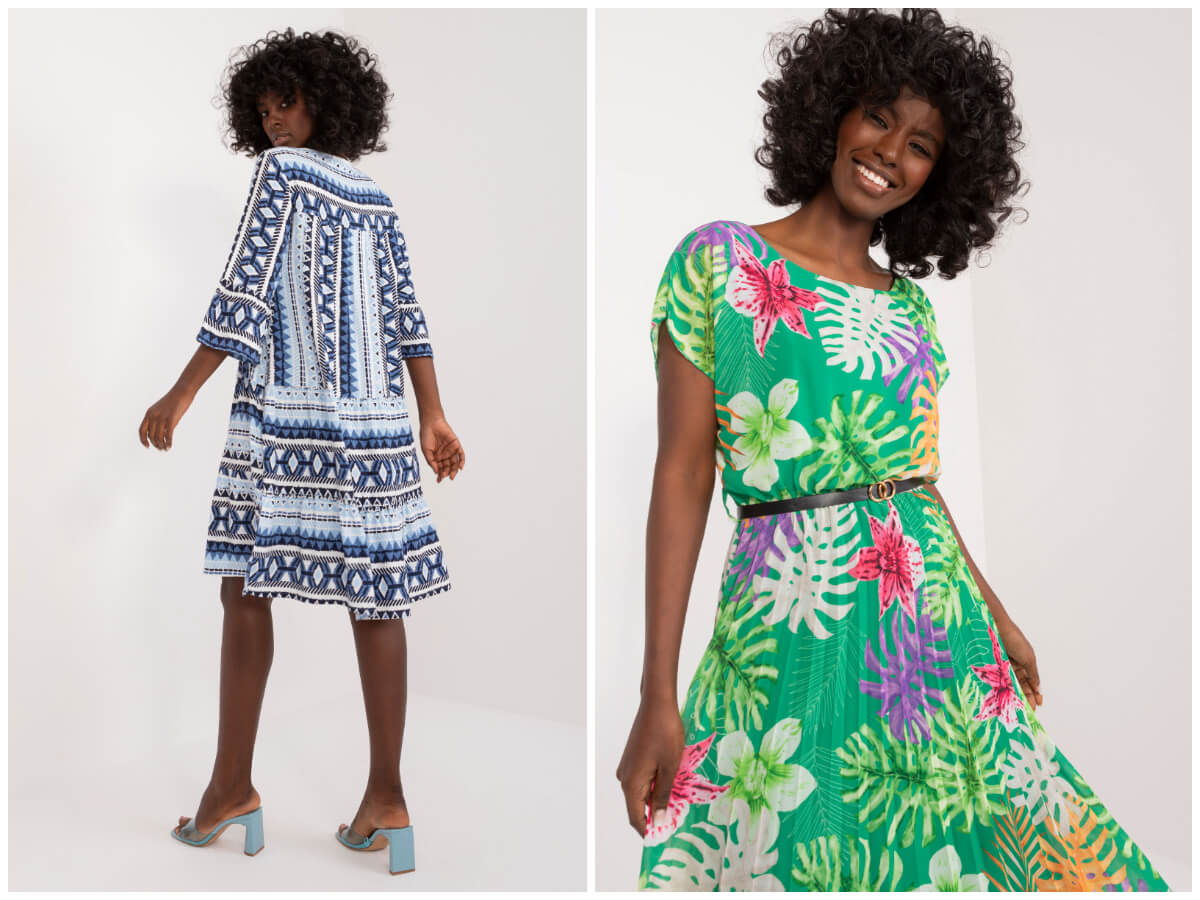 Patterned dress – discover stylish collections for spring