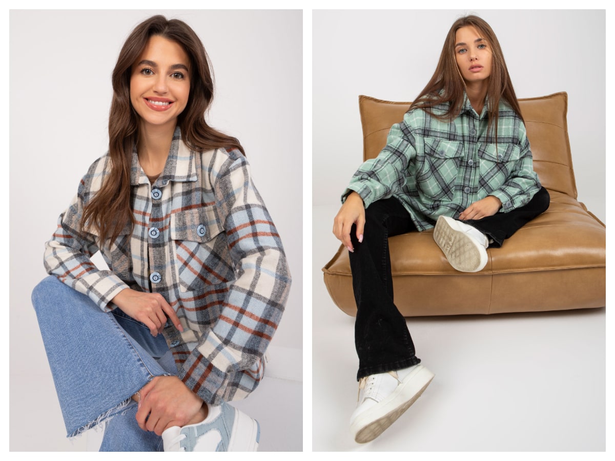 Women’s plaid shirt – a classic element in a woman’s wardrobe