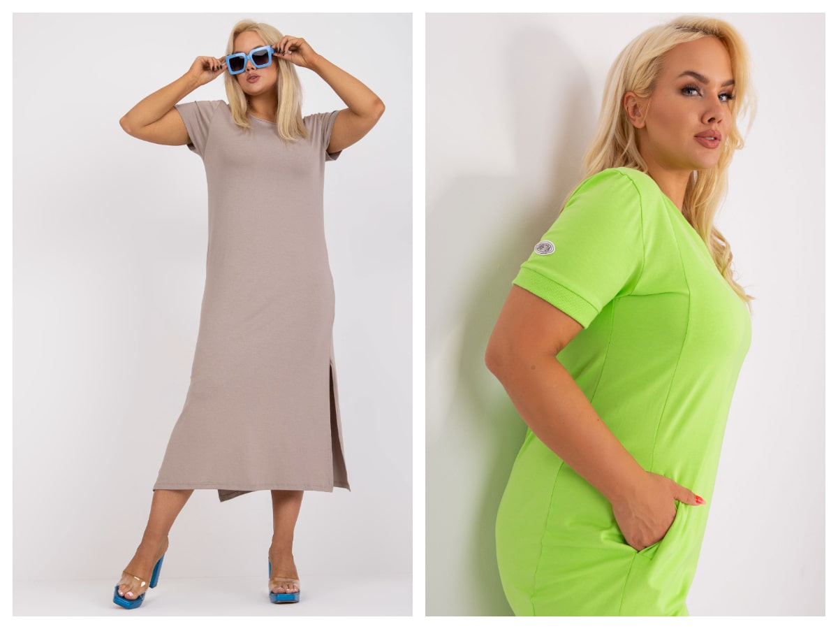 Fashion for every figure – summer dresses plus size basic