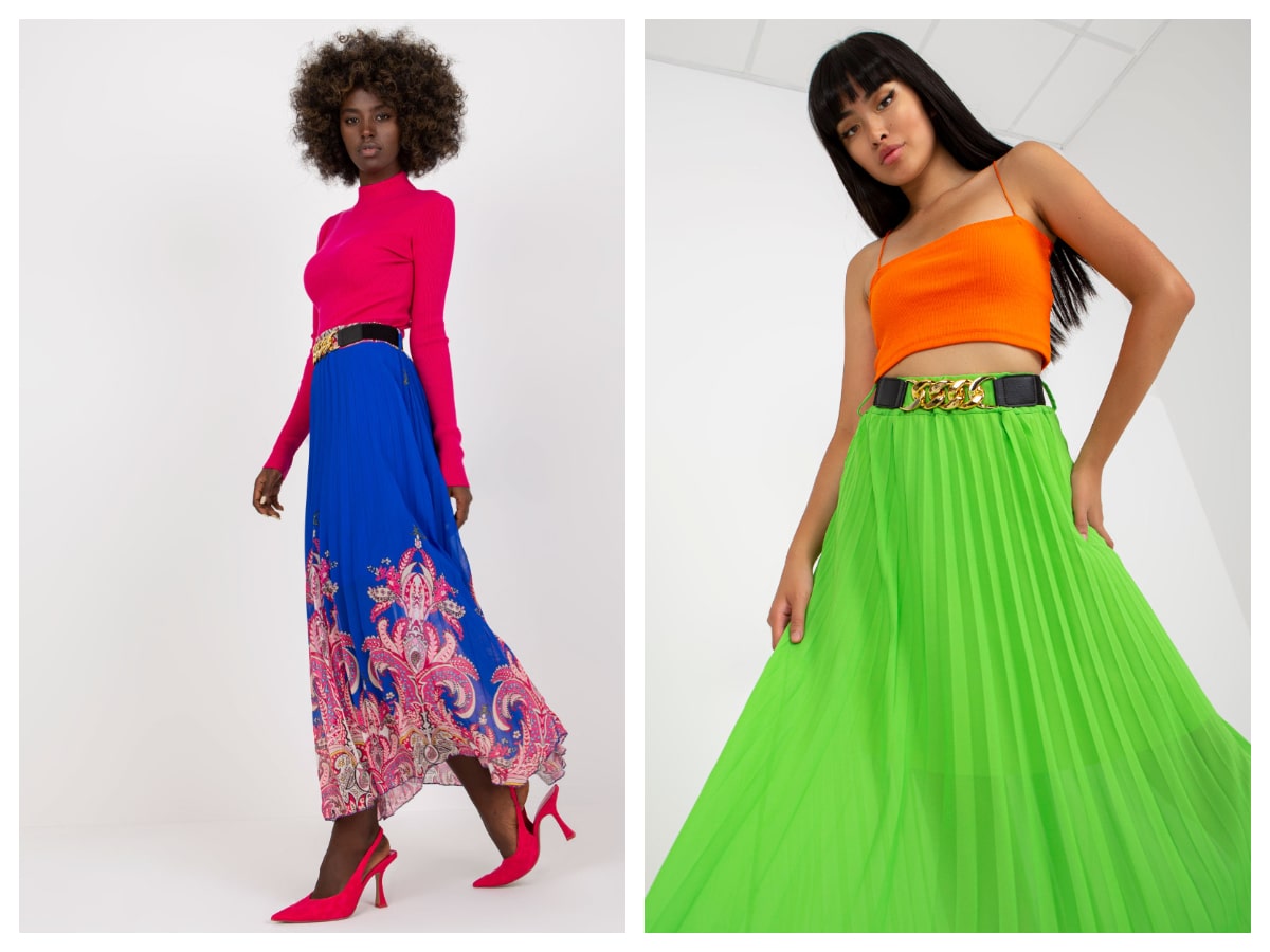 Pleated skirts – timeless elegance in a modern edition