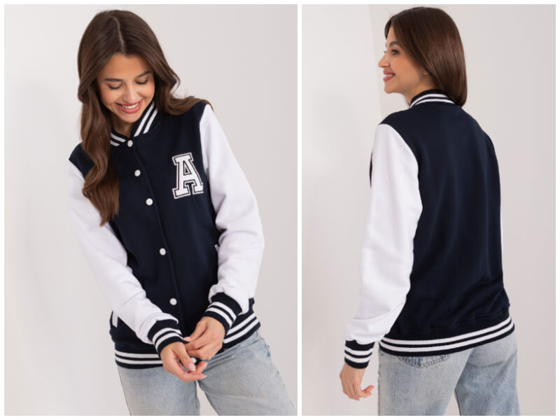 Women’s baseball sweatshirt – fashion in a sporty style!